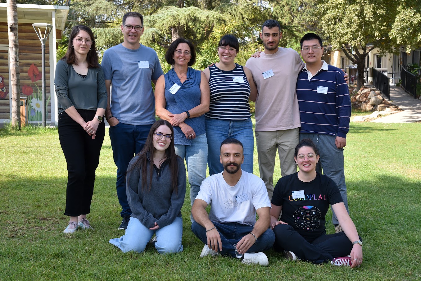 Wolfenson lab at the faculty retreat